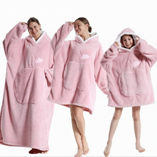 Cozy Extra Long Blanket Hoodie
