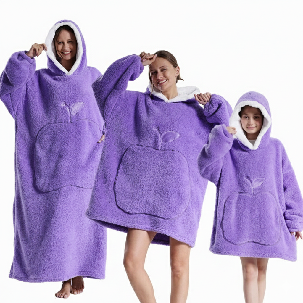 Cozy Extra Long Blanket Hoodie